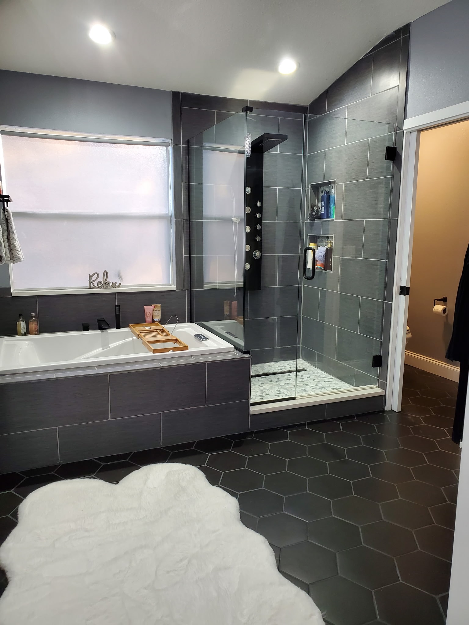 Master Bath Remodel — Finished Shower & Tub