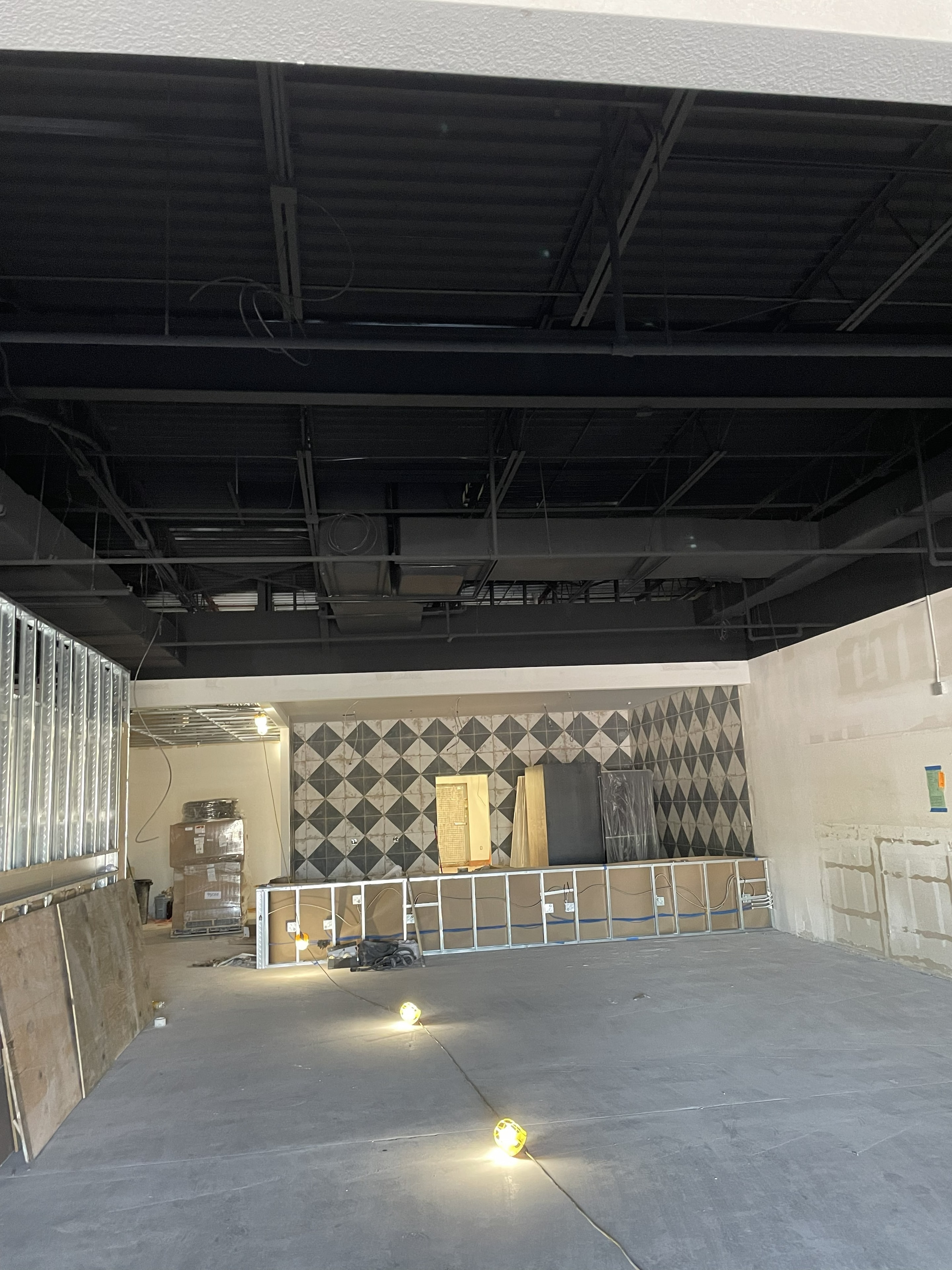 Restaurant Open Ceiling — Finished