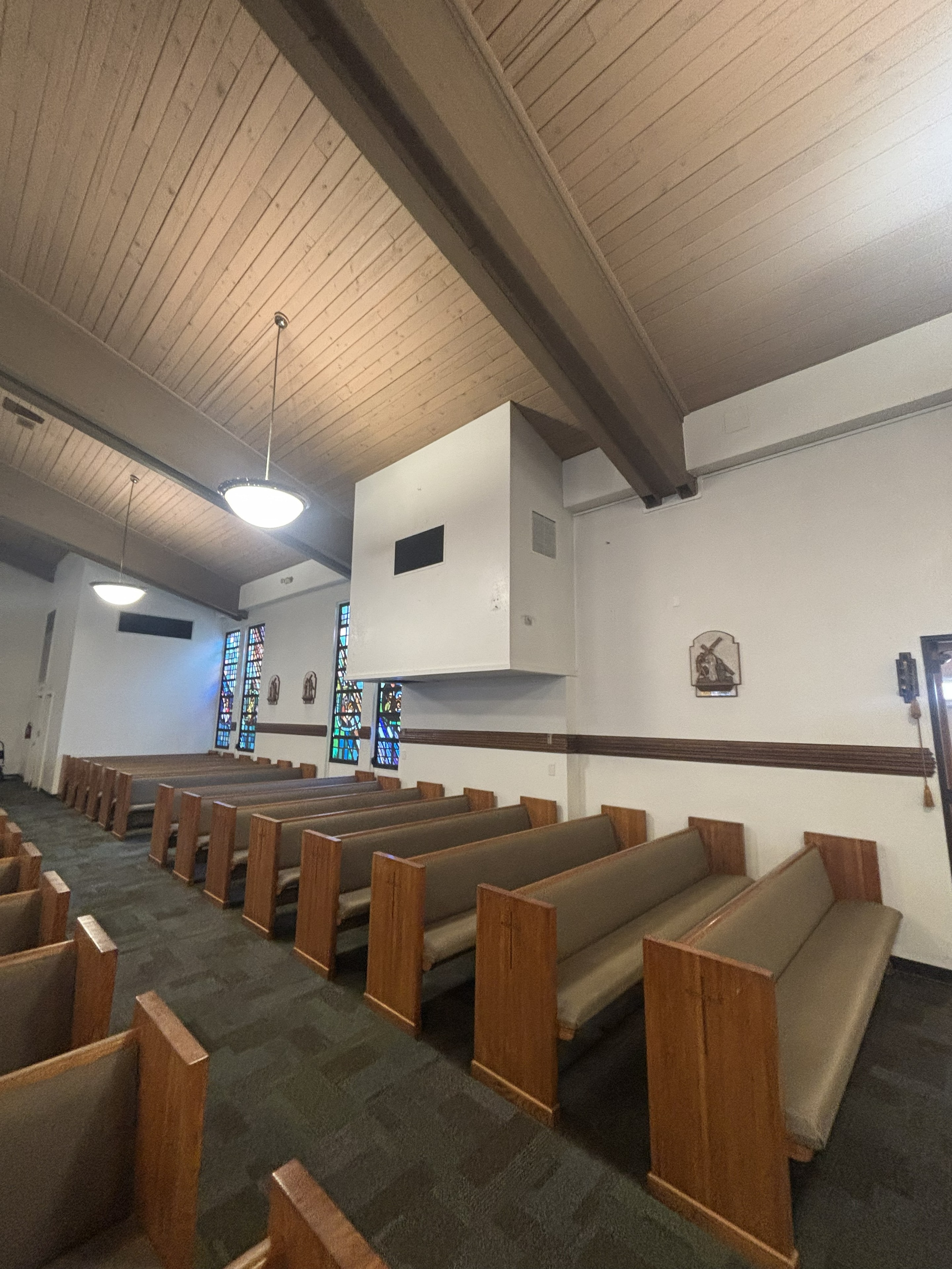 Church A/C Build-Out Removal — Before