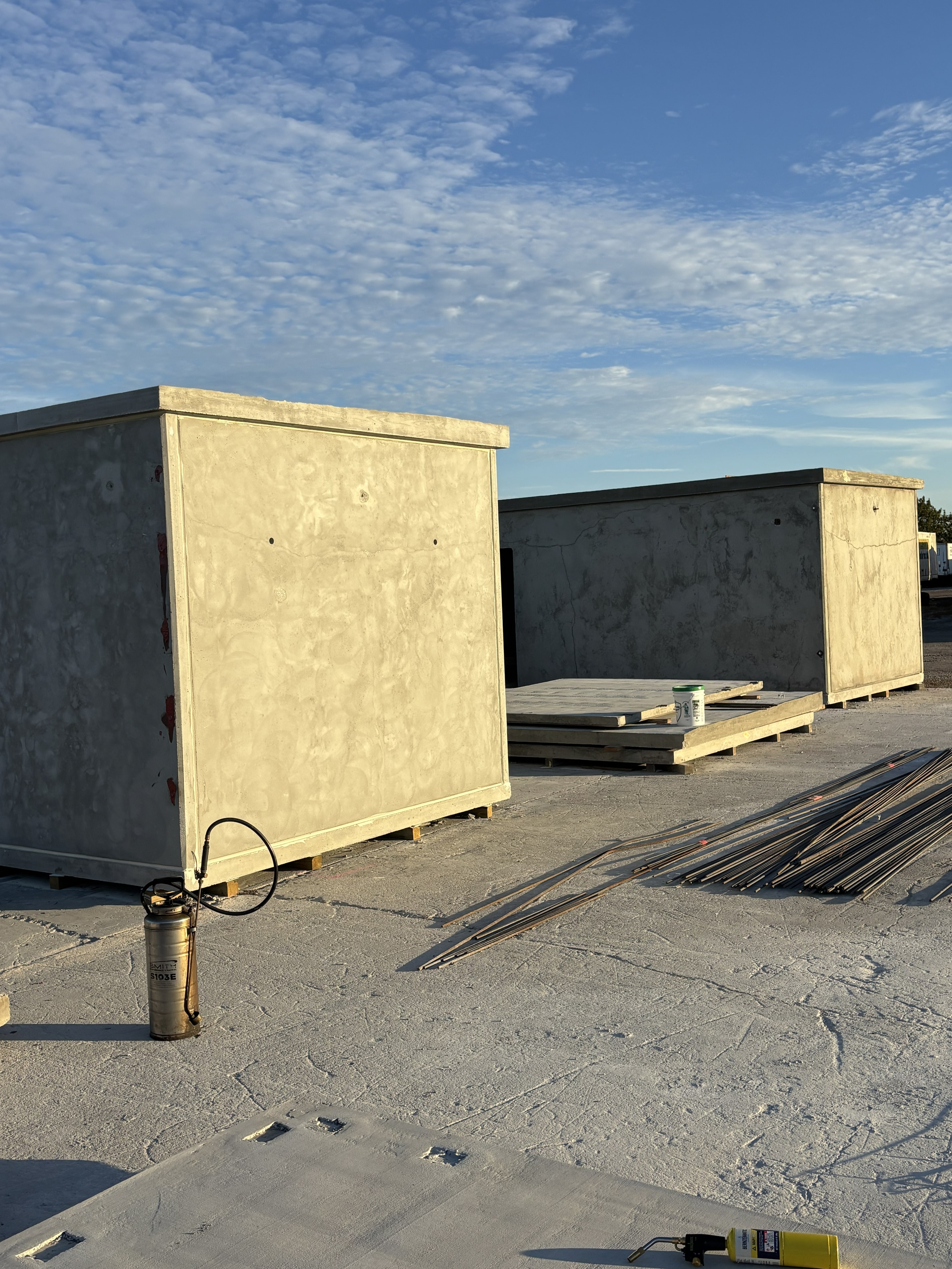 Precast Concrete — Staged Panels
