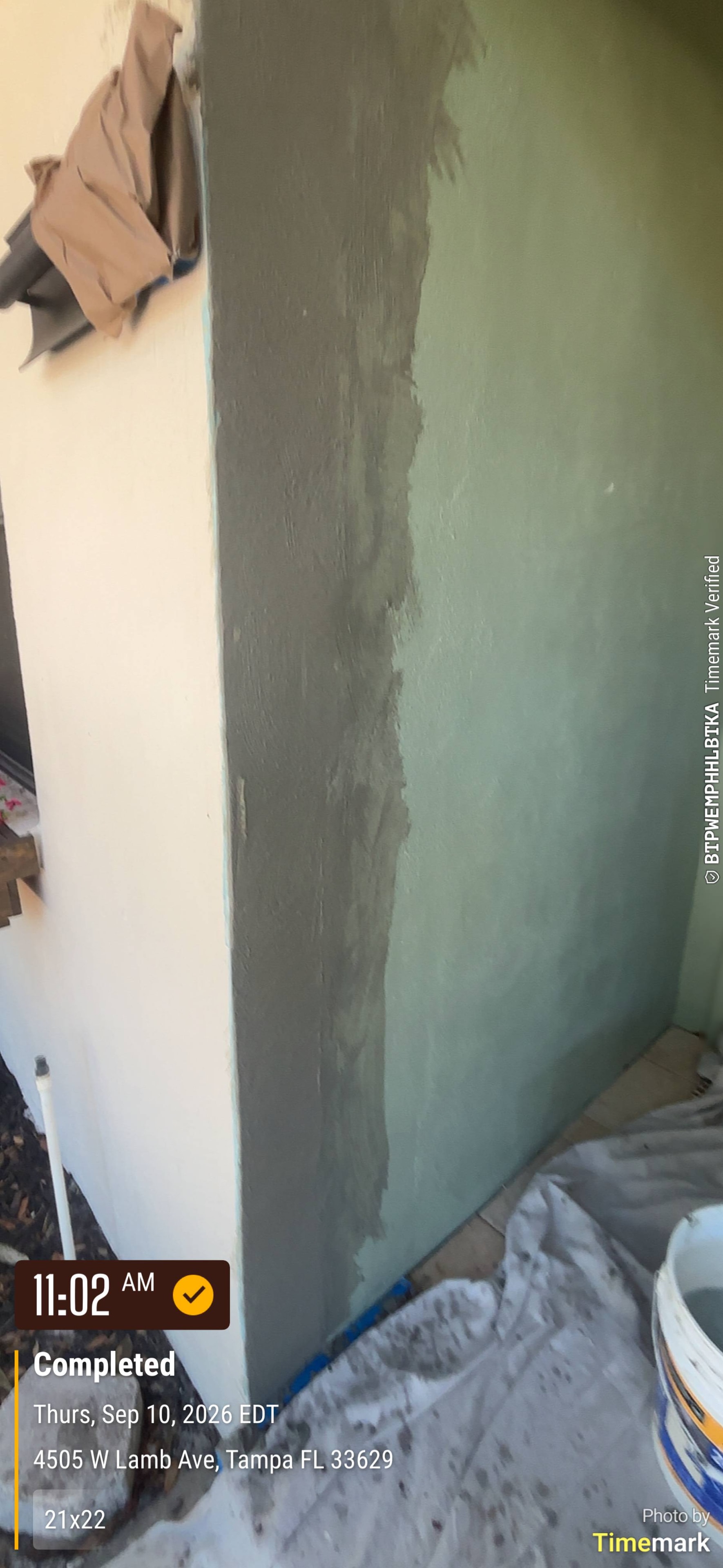 Stucco Repair — After