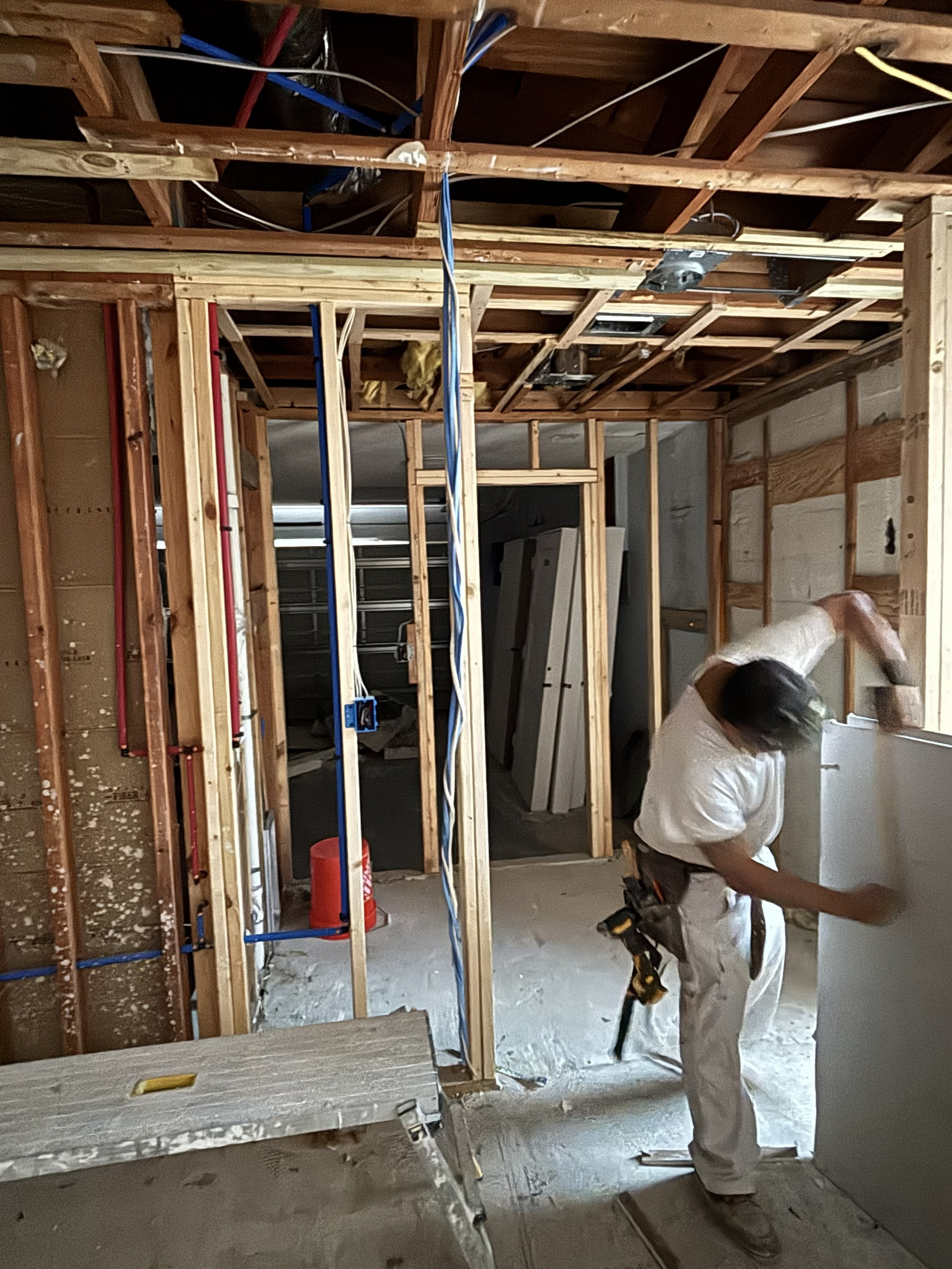 Interior Restoration — In Progress