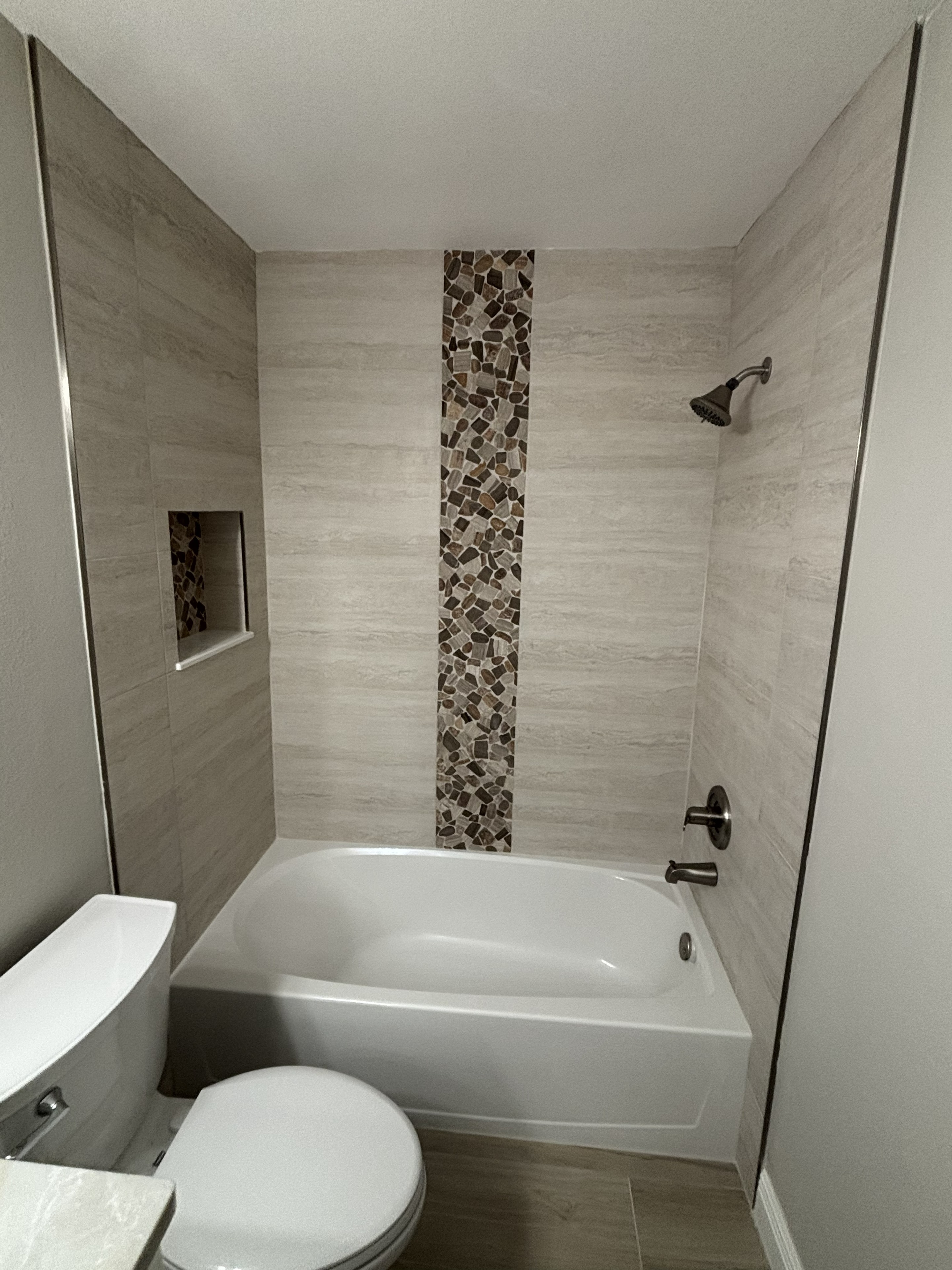 Hall Bath — Finished
